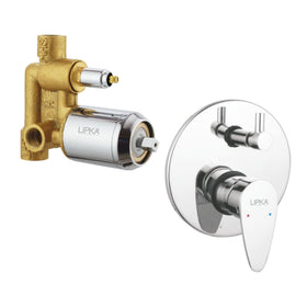 Virgo 2-inlet Single Lever Diverter High-Flow (Complete Set) - LIPKA - Lipka Home