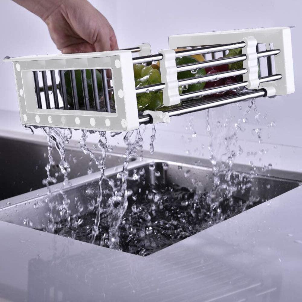 Adjustable Vegetable Basket for Kitchen Sinks - LIPKA - Lipka Home