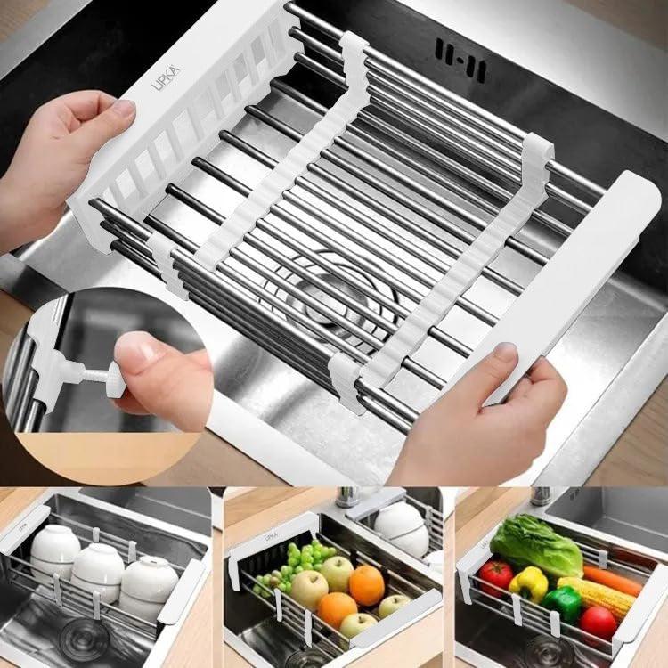 Adjustable Vegetable Basket for Kitchen Sinks - LIPKA - Lipka Home