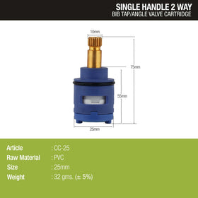 Ceramic Cartridge (25mm) - by LIPKA - Lipka Home