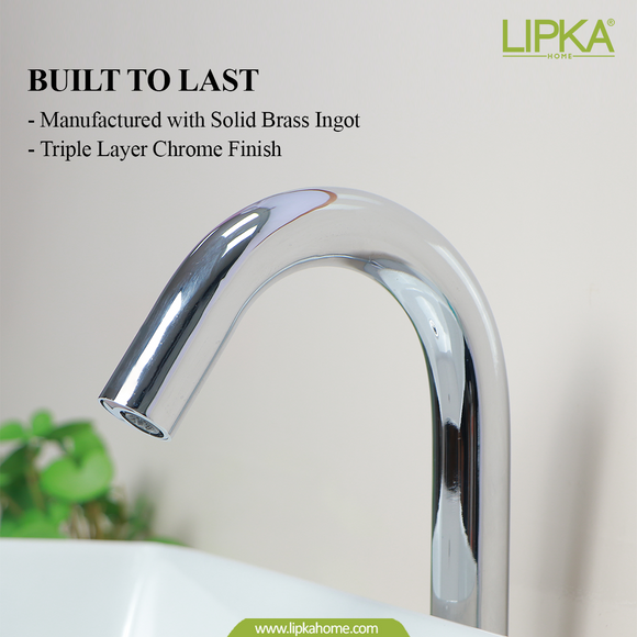 Touchless Brass Faucet (Motion Sensor at the Mouth) - LIPKA - Lipka Home