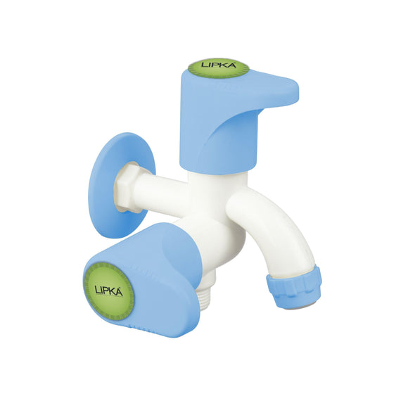 Glory Two Way Bib Tap PTMT Faucet (Double Handle) - LIPKA - Lipka Home