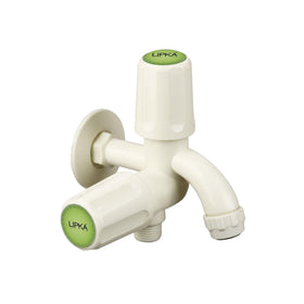 Royal Two Way Bib Tap PTMT Faucet (Double Handle) - LIPKA - Lipka Home