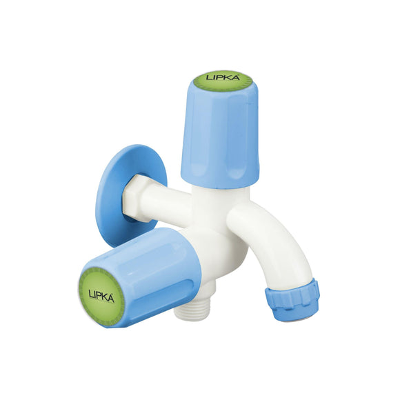 Nobel Two Way Bib Tap PTMT Faucet (Double Handle) - LIPKA - Lipka Home