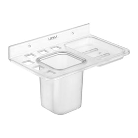 3-in-1 Shelf Tray (Tumbler, Toothbrush Holder & Soap Dish) - LIPKA - Lipka Home