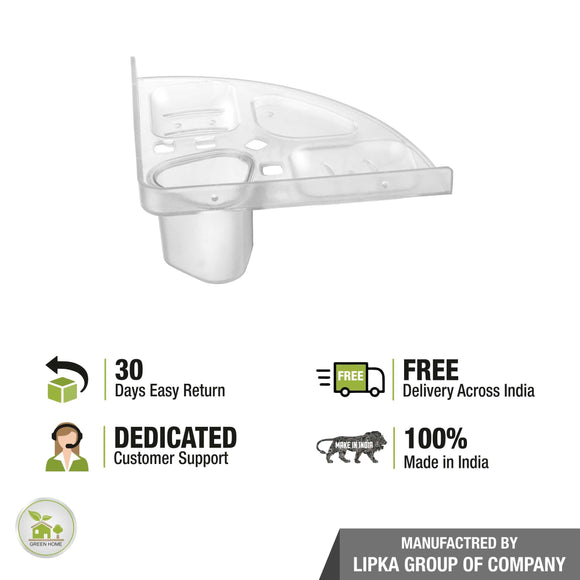 5-in-1 Shelf Tray (Tumbler, Toothbrush Holder & 3 Soap Dishes ) - LIPKA - Lipka Home