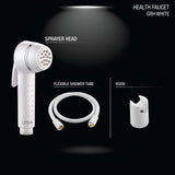 GRH White Health Faucet (Complete Set) product image