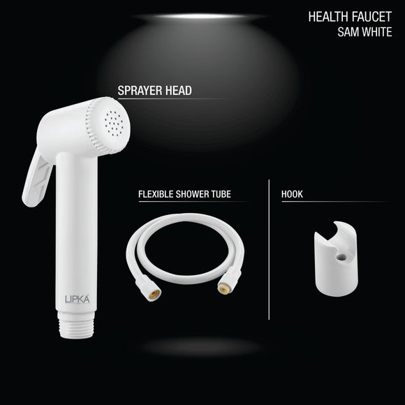 SAM White Health Faucet (Complete Set) - LIPKA - Lipka Home