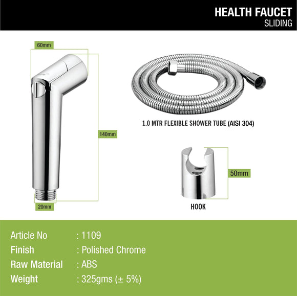 Sliding Health Faucet (Complete Set) - LIPKA - Lipka Home