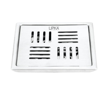 Alpha Deluxe Square Floor Drain (6 x 6 Inches) - LIPKA - Lipka Home