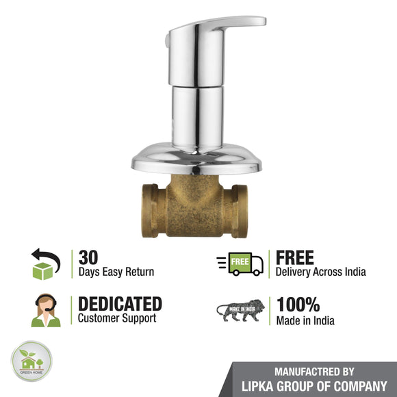 Apple Concealed Stop Valve (15mm) Brass Faucet - LIPKA - Lipka Home