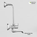 Apple Wall Mixer Brass Faucet with L Bend - LIPKA - Lipka Home