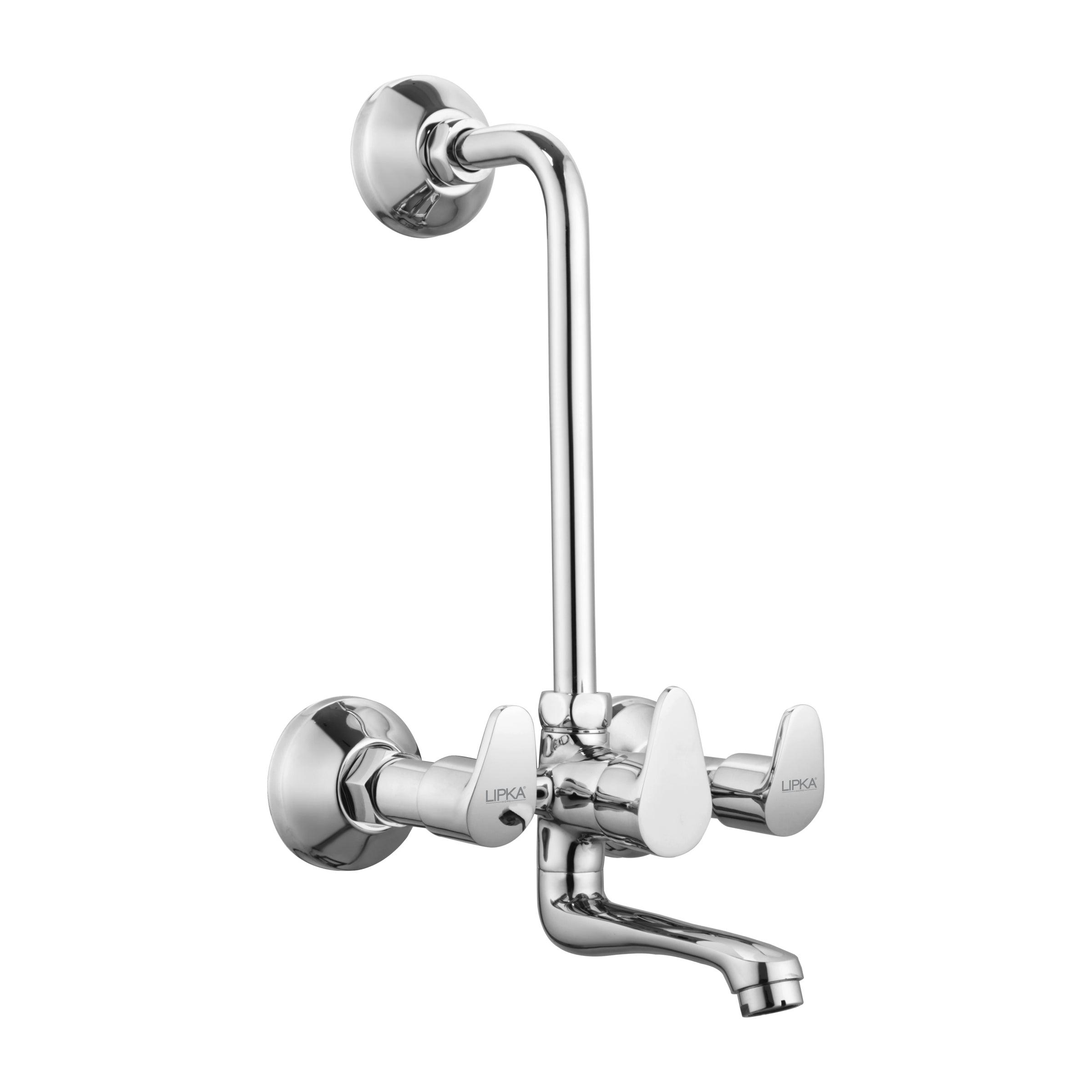 Apple Wall Mixer with L Bend Faucet 