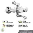 Apple Telephonic Wall Mixer Brass Faucet with Crutch - LIPKA - Lipka Home