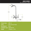 Arise Wall Mixer Brass Faucet with L Bend - LIPKA - Lipka Home