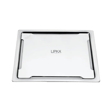 Beta Deluxe Square Flat Cut Floor Drain (5 x 5 Inches) - LIPKA - Lipka Home