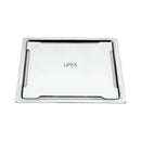 Beta Deluxe Square Flat Cut Floor Drain (6 x 6 Inches) - LIPKA - Lipka Home