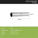 Bottle Trap Stainless Steel Pipe (15 inches) - LIPKA - Lipka Home