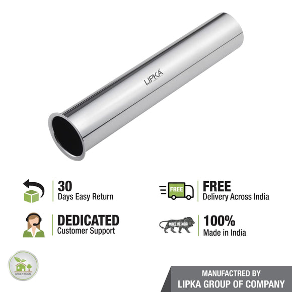Bottle Trap Stainless Steel Pipe (24 inches) - LIPKA - Lipka Home
