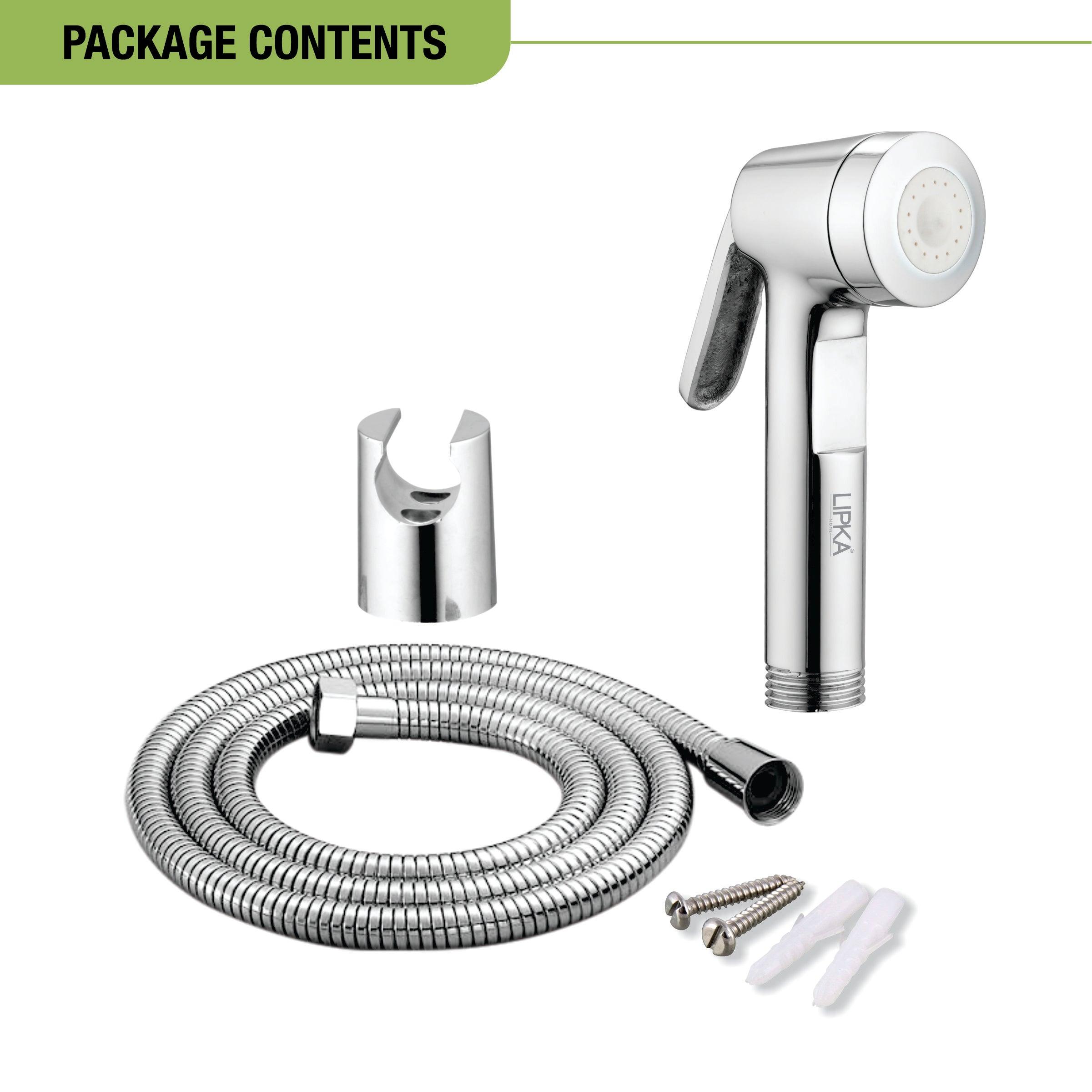 Dhruv Brass Health Faucet (Complete Set) package