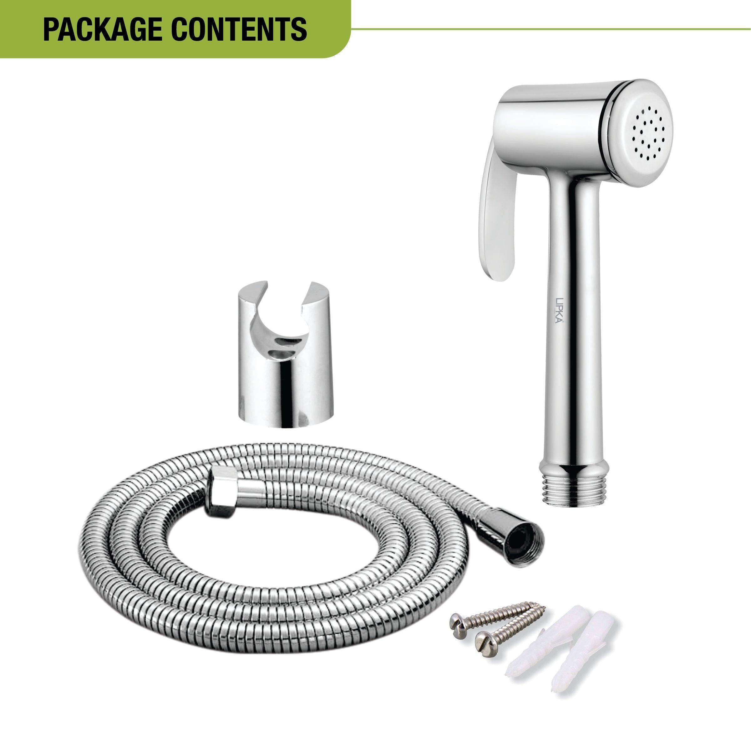 Mac Brass Health Faucet (Complete Set) package includes