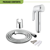 Rome Brass Health Faucet (Complete Set) package contents
