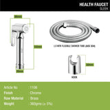 Sleek Brass Health Faucet (Complete Set) accessories