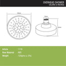 Celerio Overhead Shower (4 Inches) - LIPKA - Lipka Home