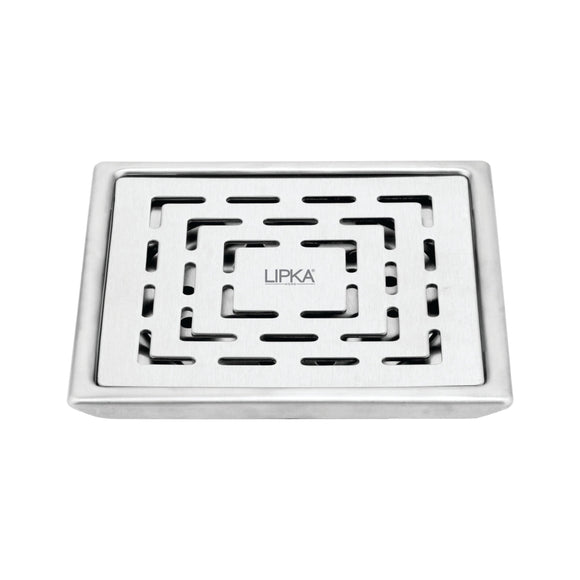 Charlie Deluxe Square Floor Drain (6 x 6 Inches) - LIPKA - Lipka Home