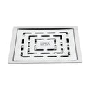 Charlie Deluxe Square Flat Cut Floor Drain (6 x 6) - LIPKA - Lipka Home