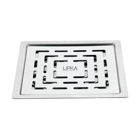 Charlie Deluxe Square Flat Cut Floor Drain (6 x 6) - LIPKA - Lipka Home