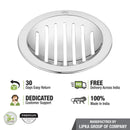 Classic Jali Round Floor Drain (4.5 inches) - LIPKA - Lipka Home