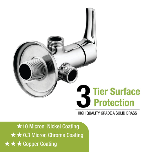 Coral Angle Valve Two Way Brass Faucet - LIPKA - Lipka Home