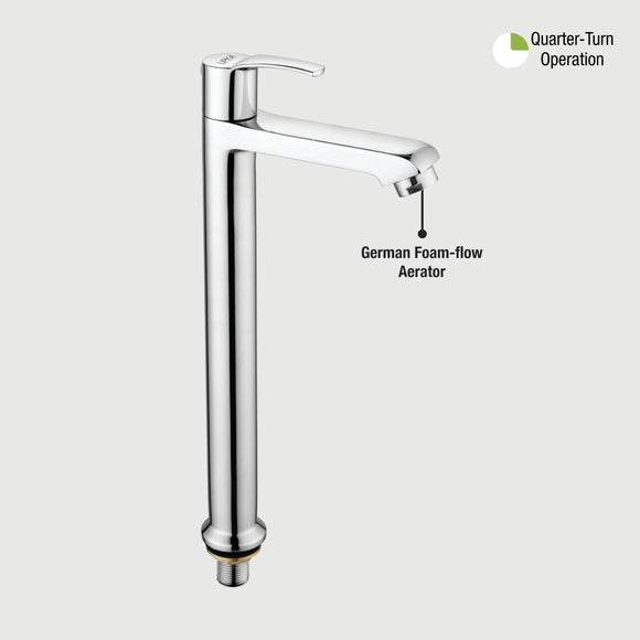 Coral Pillar Tap Tall Body Brass Faucet- LIPKA - Lipka Home