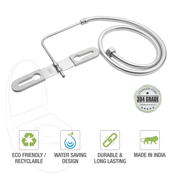 Crystal Deluxe Jet Spray with 304SS Holder & 1.5 Meter Hose - LIPKA - Lipka Home