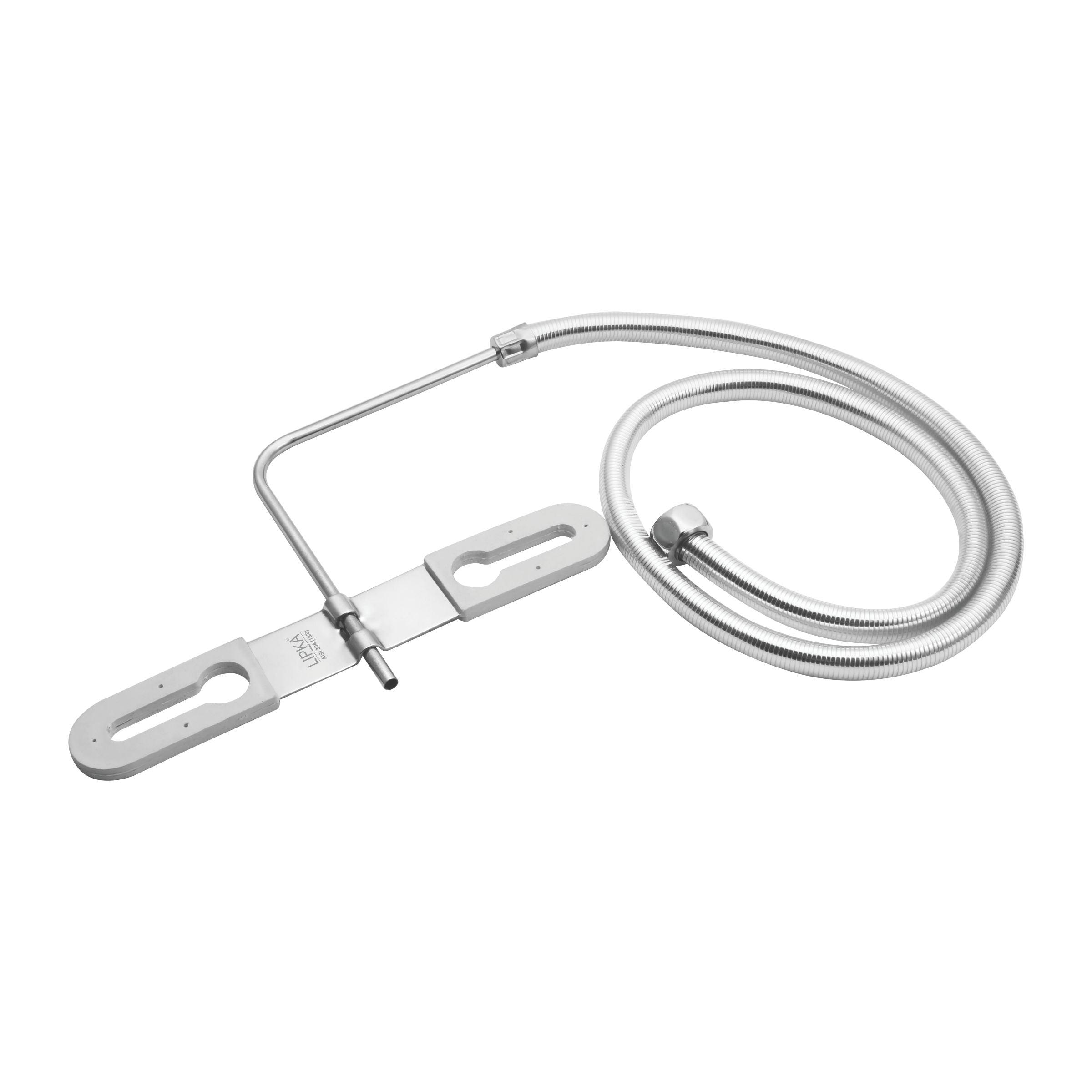 Jet Spray Complete Set Crystal Deluxe Jet Spray with 304 SS Holder & 1 Meter Hose - LIPKA