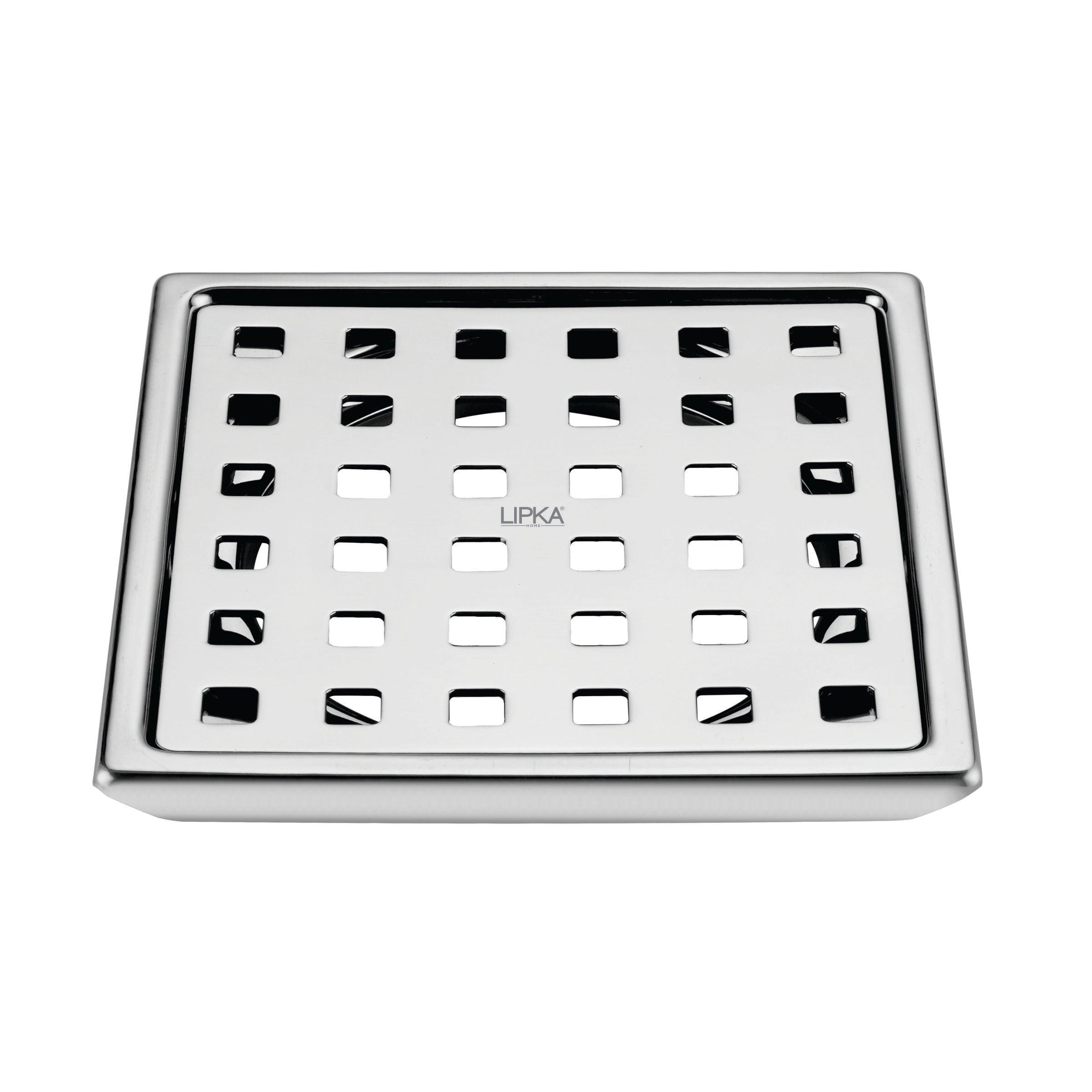 Delta Deluxe Square Floor Drain (5 x 5 Inches)