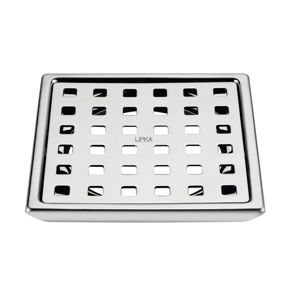Delta Deluxe Square Floor Drain (5 x 5 Inches) - LIPKA - Lipka Home