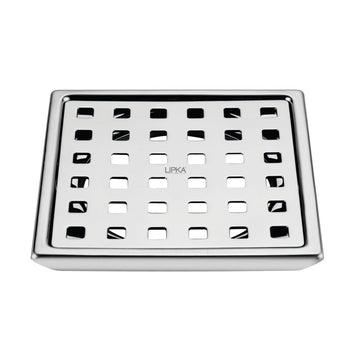 Delta Deluxe Square Floor Drain (6 x 6 Inches) - LIPKA - Lipka Home