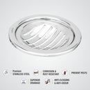 Eon Round Floor Drain with Classic Jali (5 inches) - LIPKA - Lipka Home