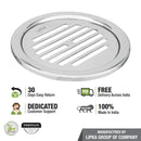 Eon Round Floor Drain with Golden Classic Jali (5 inches) - LIPKA - Lipka Home