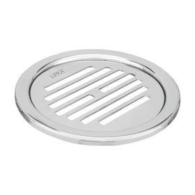 Eon Round Floor Drain with Golden Classic Jali (5 inches) - LIPKA - Lipka Home