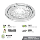 Eon Round Floor Drain with Hinge (5 inches) - LIPKA - Lipka Home