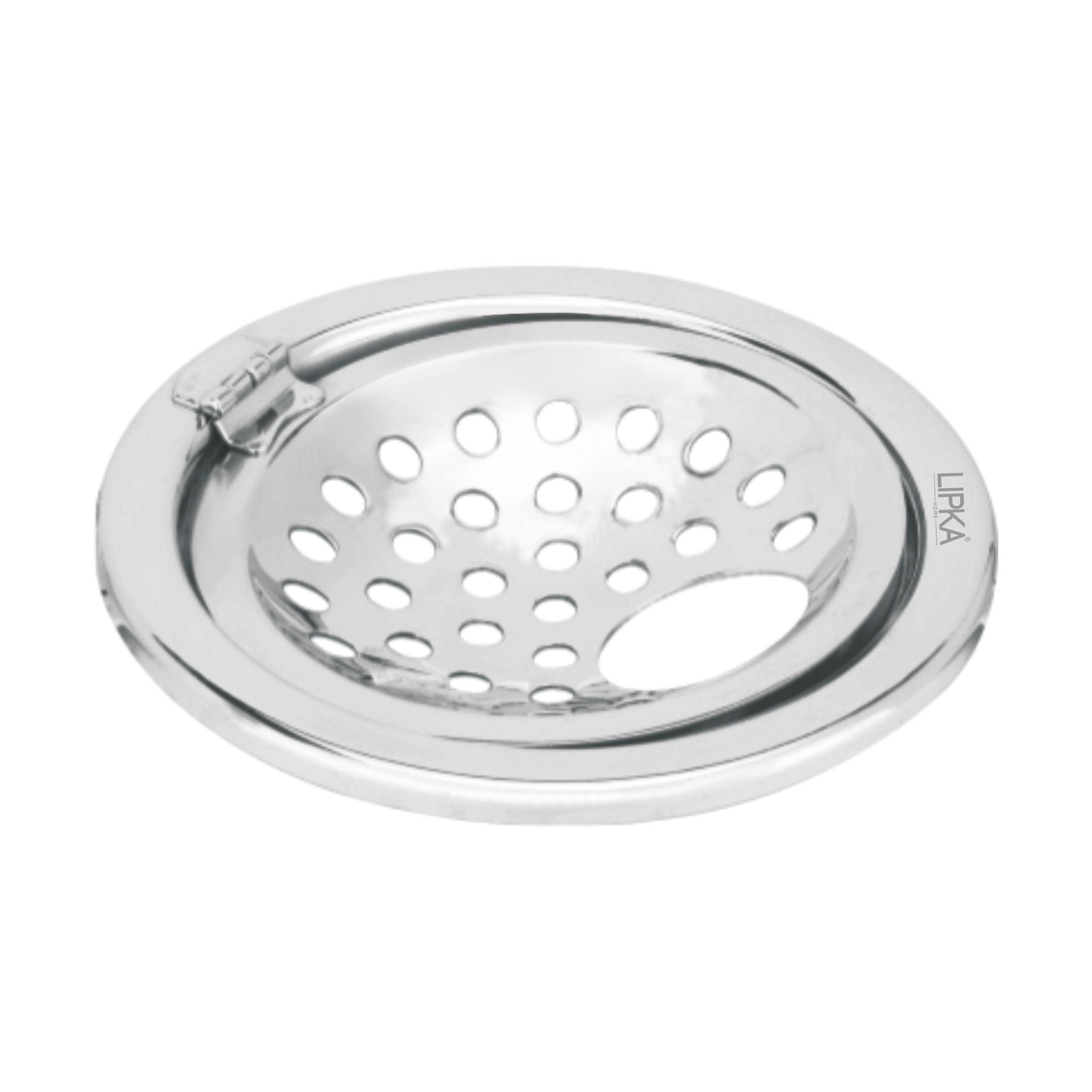 Eon Round Floor Drain with Hinge & Hole (5 inches)
