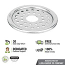 Eon Round Floor Drain with Plain Jali & Hole (5 inches) - LIPKA - Lipka Home