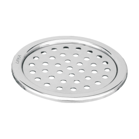 Eon Round Floor Drain with Plain Jali (5 inches) - LIPKA - Lipka Home