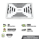 Echo Deluxe Square Floor Drain (5 X 5 Inches) - LIPKA - Lipka Home
