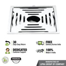 Echo Square Deluxe Flat Cut Floor Drain (5 x 5 Inches) with Hole- LIPKA - Lipka Home