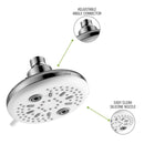 Elite Multiflow Overhead Shower - LIPKA - Lipka Home