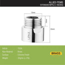 Extension Nipple (1 Inch) - LIPKA - Lipka Home